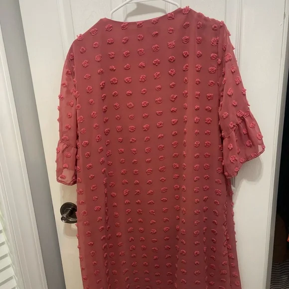 Fashian Collection Rose V-Neck Dress - Picture 7 of 10